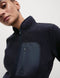 Funnel Neck Fleece Jacket